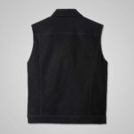 Replica Harley-Davidson Men’s Black Denim Vest - Image 2