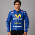 Replica Honda Repsol CX Cowhide Motorbike Leather Jacket