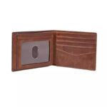 Men’s Distressed Leather Wallet - Image 2