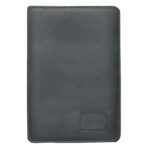 Limited Edition Jefferson Leather Passport Black Wallet - Image 2