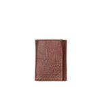 Ryder Reserve Bison Brown Leather Trifold Wallet - Image 2