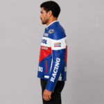 Replica Honda Repsol Vintage Racing Leather Jacket - Image 3