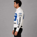 Replica Max Biaggi Camel Honda Motorcycle Leather MotoGP Jacket - Image 3