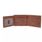 Men’s Distressed Leather Wallet - Image 3