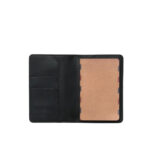 Limited Edition Jefferson Leather Passport Black Wallet - Image 3
