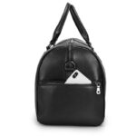 The Glock Black Leather Travel Bag - Image 4