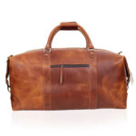 The Stellan Buffalo Duffel Brown Leather Bag - Image 3