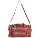 Vintage Brown Computer Leather Bag - Image 3