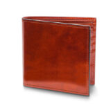 Old Leather Bifold Wallet With Card - Image 4