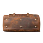 Men Clay Leather Duffel Bag - Image 4