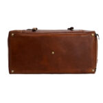 Yetti Handcrafted Original Brown Leather Duffle Bag - Image 4