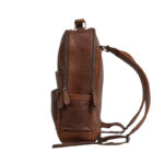 Roosevelt Buffalo Leather Brown Laptop Bag - Image 4