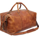 The Stellan Buffalo Duffel Brown Leather Bag - Image 4