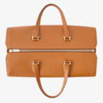 Babila Boston Travel Leather Bag - Image 5