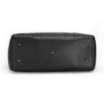 The Glock Black Leather Travel Bag - Image 5