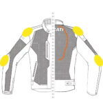 Replica Men Blue White Sport Motorcycle Leather Riding Jacket Racing YAMAHA Style - Image 6