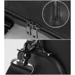 The Glock Black Leather Travel Bag - Image 6