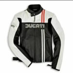 Ducati Men's Leather Motorcycle Motorbike Racing Biker Touring Streetwear Jacket