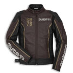 DUCATI CORSE Motorcycle Racing Jacket Motorbike Racing Leather Biker Jacket