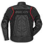 Ducati C1 Leather Fabric Jacket Men's Armored Motorcycle Racing Gear - Image 2