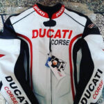 Ducati Jacket Motorcycle Motorbike Leather Racing Riding Road   Approved - Image 2