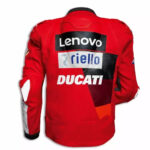 Ducati Men MotoGP-Inspired Motorbike Motorcycle Racing Leather Jacket 2 - Image 2