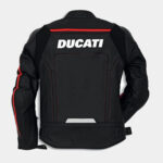 Ducati Red Black Motorcycle Leather Jacket Men Racing Biker Cowhide Moto Riding - Image 2