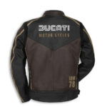 DUCATI CORSE Motorcycle Racing Jacket Motorbike Racing Leather Biker Jacket - Image 2